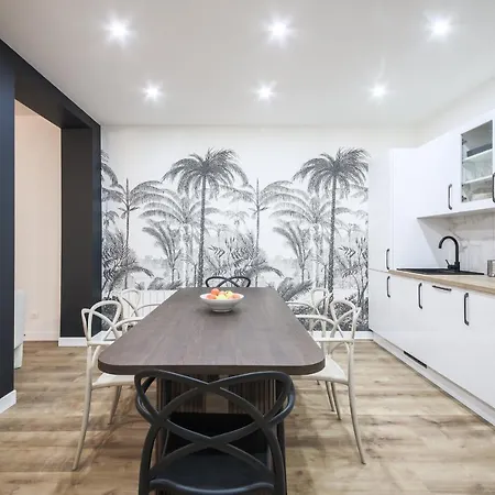 1#appart 4pers#2 Chambres#commerce#fullequipped#ac * Parigi