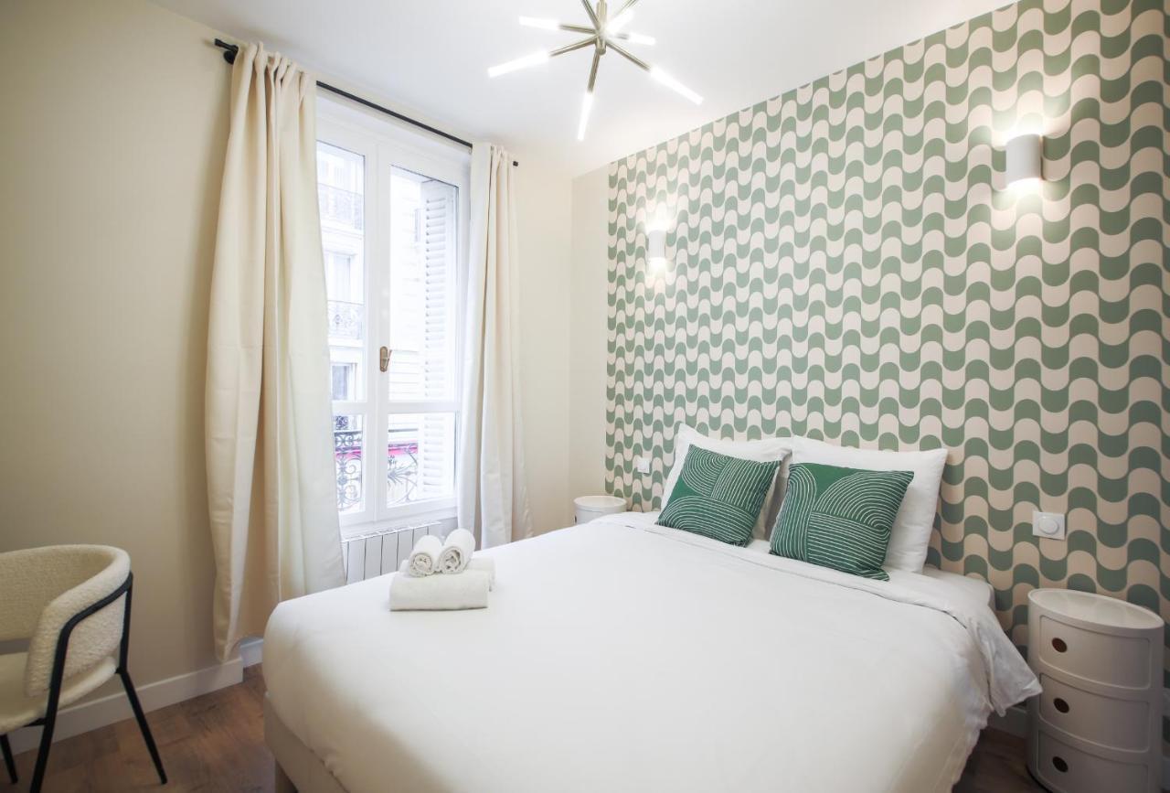 1#appart 4pers#2 Chambres#commerce#fullequipped#ac * Parigi