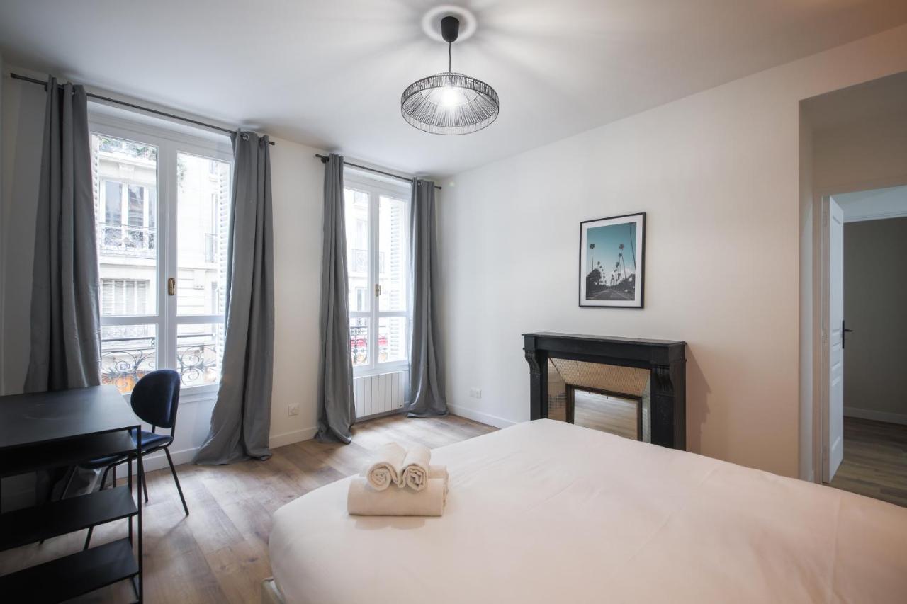 1#appart 4pers#2 Chambres#commerce#fullequipped#ac Parigi